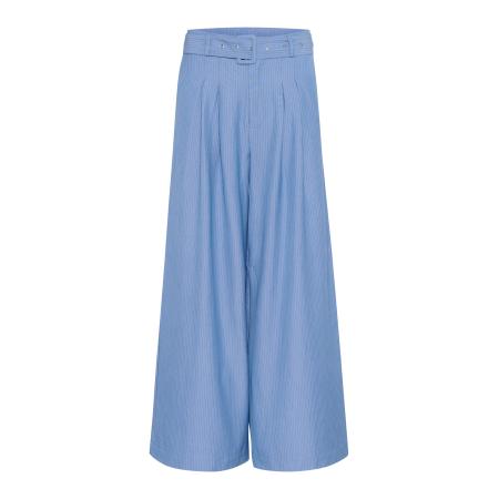 My Essential Wardrobe My Essential Wardrobe Broek VittaMW lichtblauw / offwhite