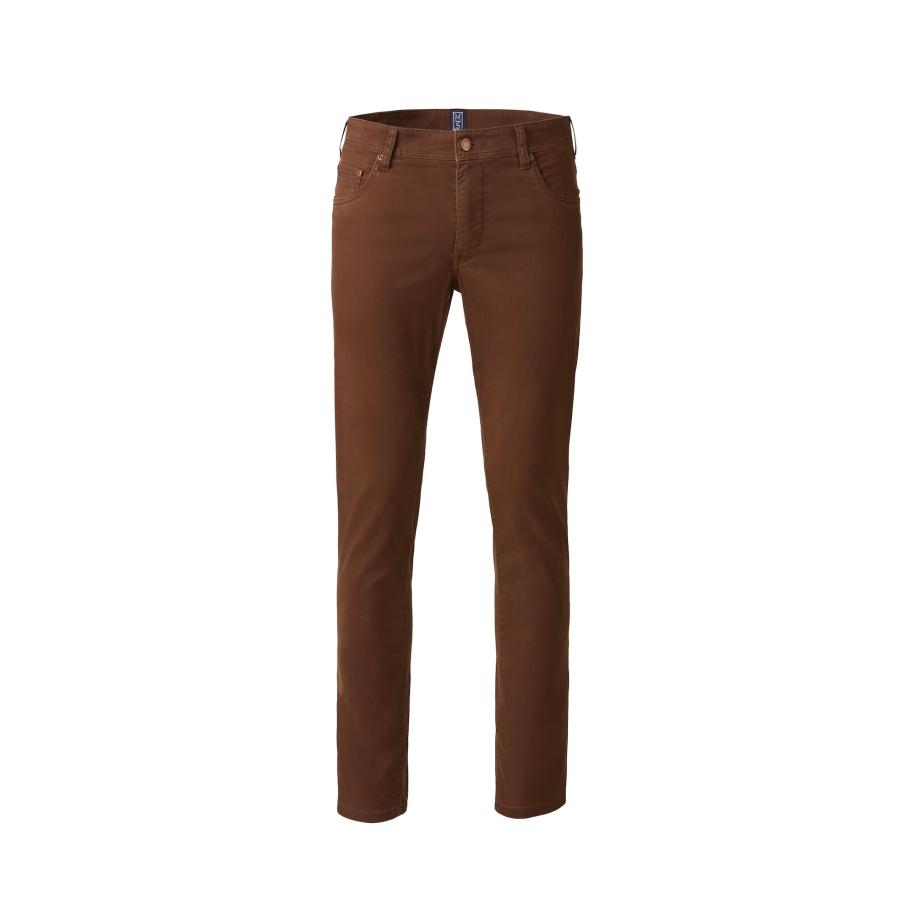 Meyer MEYER Chino roestbruin -
