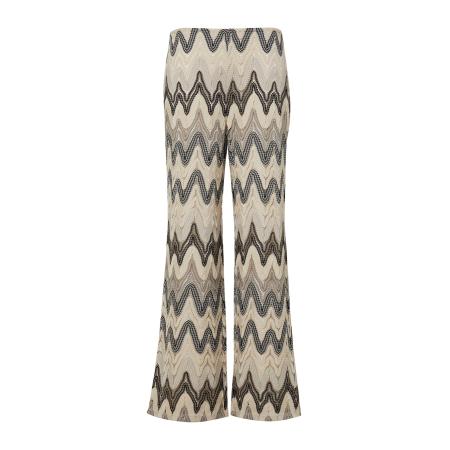 s.Oliver BLACK LABEL Broek beige / taupe / ecru / zwart