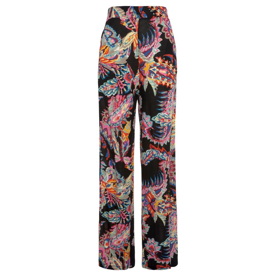 Buffalo BUFFALO Broek blauw / geel / oranje / zwart -