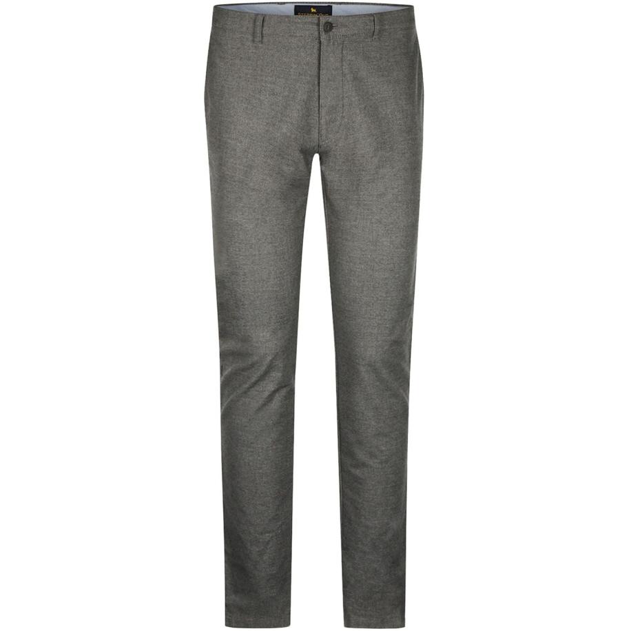 Steppin' Out Chino Newbury Melange Grijs Grijs