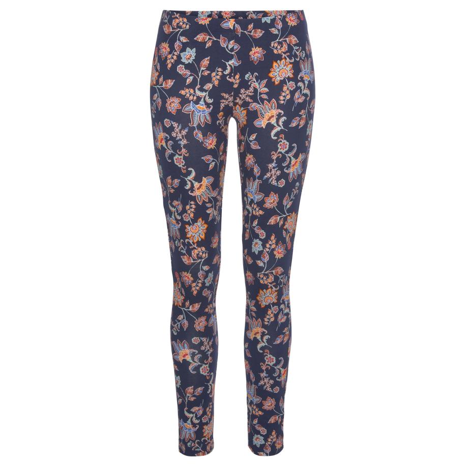 VIVANCE VIVANCE Broek donkerblauw / gemengde kleuren -