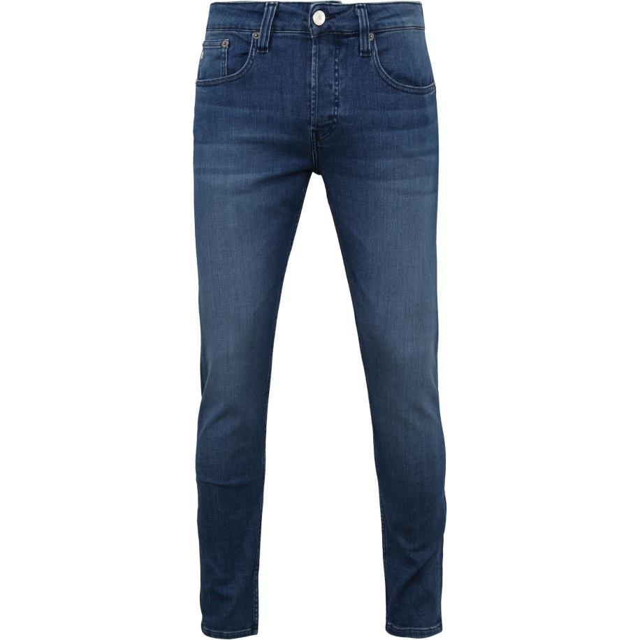 MUD Jeans Denim Slimmer Rick Blauw