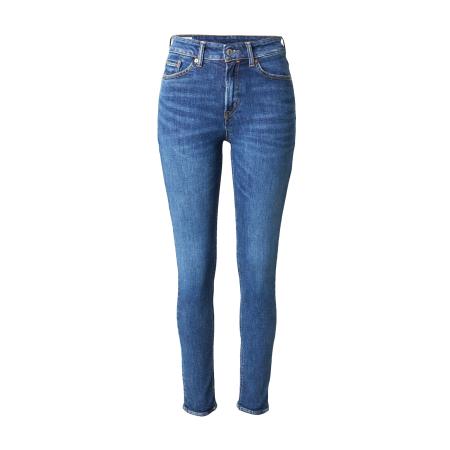 Kings Of Indigo Jeans JUNO blauw denim / lichtbruin