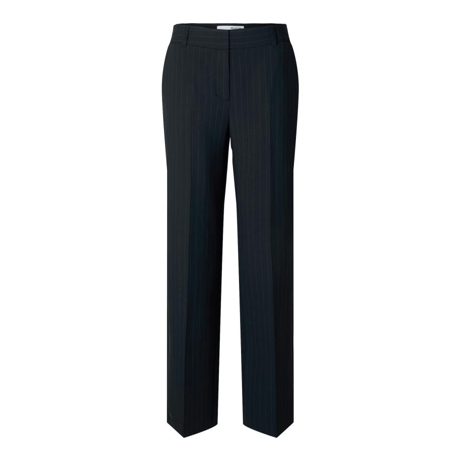 Selected SELECTED Pantalon SLFRita marine / grijs -