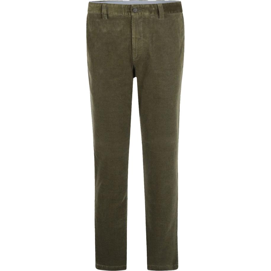Steppin' Out Corduroy Chino Blair Olijfgroen Groen