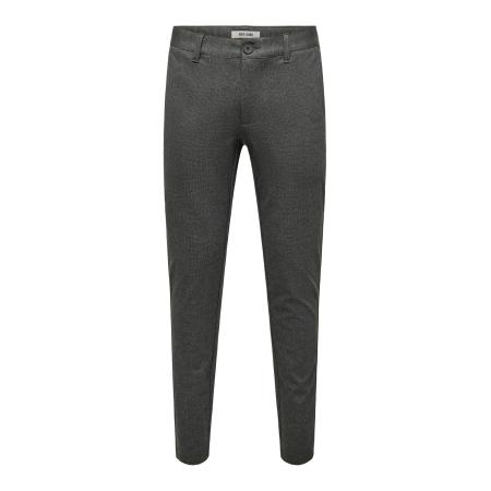 Only & Sons Only & Sons Chino ONSMark zwart gemêleerd