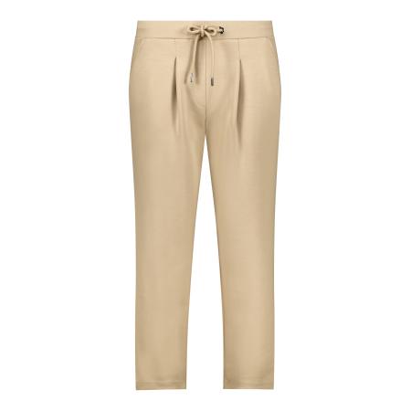 Monari monari Bandplooibroek beige