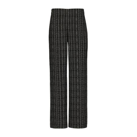 Comma COMMA Broek grijs / zwart