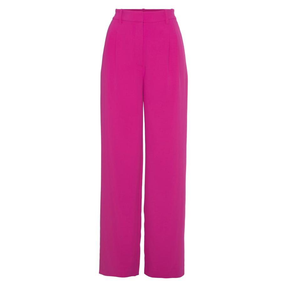 Lascana LASCANA Bandplooibroek fuchsia -