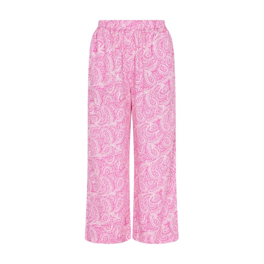 Gaya Gaya Broek donkerroze / wit -