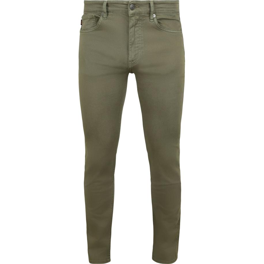 BOSS Delaware Jeans Olijfgroen Groen