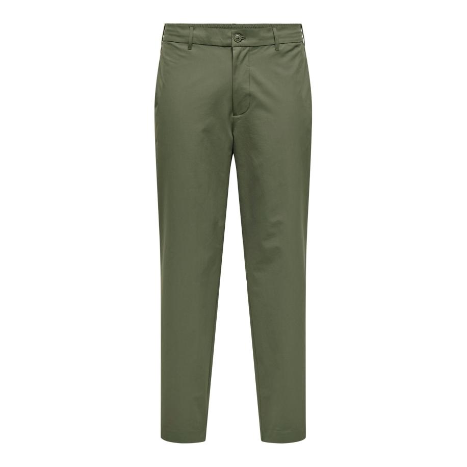 Only & Sons Only & Sons Chino ONSFlex olijfgroen -