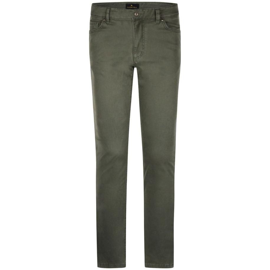 Steppin' Out Broek 5-pocket Johnson Dark Sage Groen