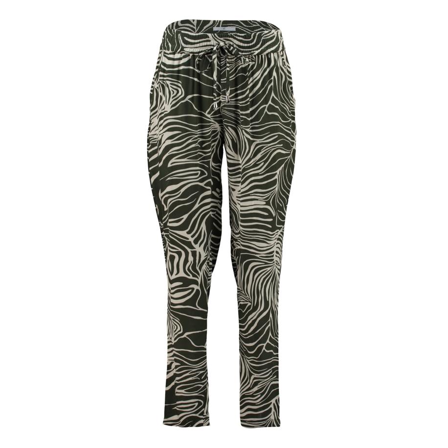 Hailys Hailys Broek Ri44cky lichtbeige / zwart -