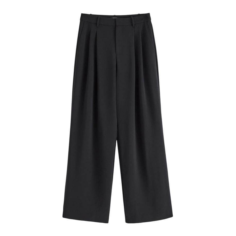 Lindex Lindex Bandplooibroek Felicia zwart -