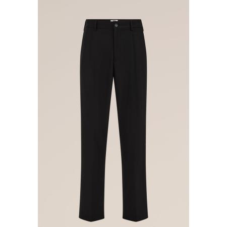 WE Fashion Heren loose fit pantalon - Loose fit - Zwart - Maat: 28/32