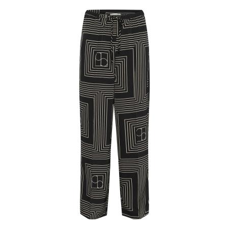 Soaked in Luxury SOAKED IN LUXURY Broek zwart / wit