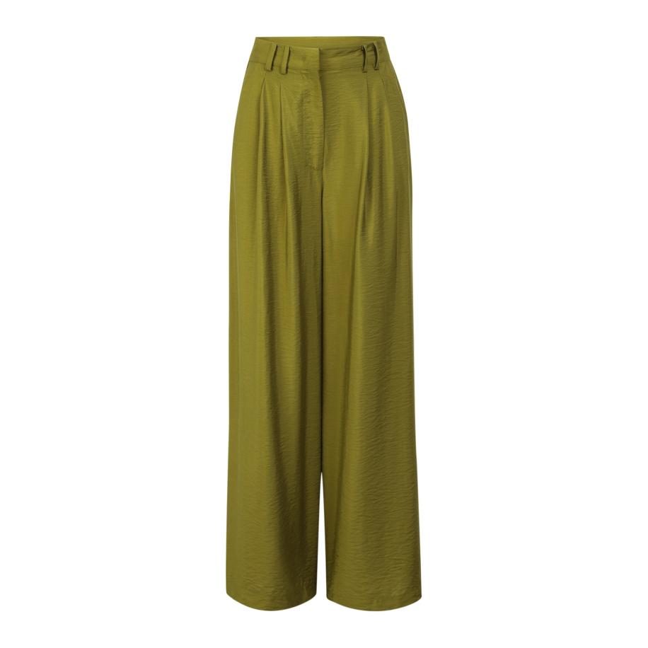 Guido Maria Kretschmer Guido Maria Kretschmer Women Bandplooibroek Finja kiwi -