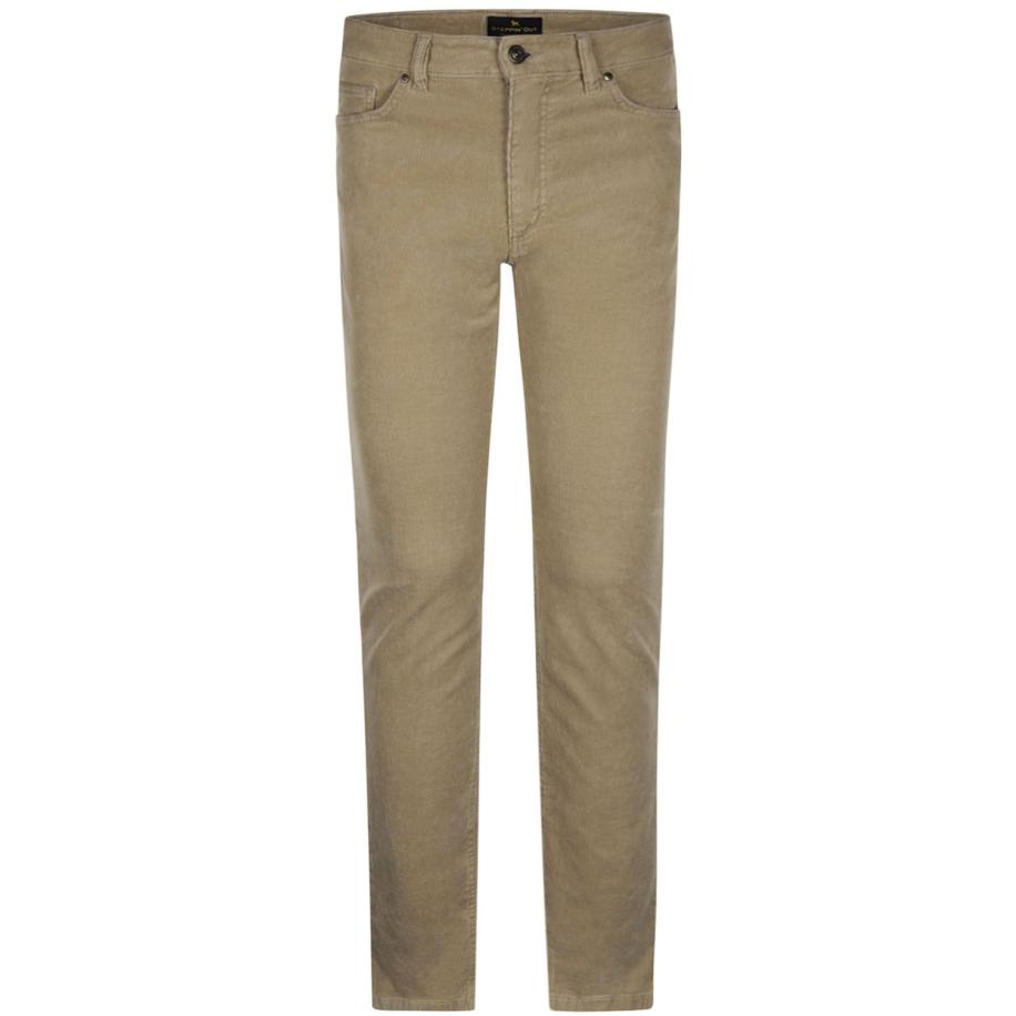 Steppin' Out Corduroy Broek Johnson Sand Bruin