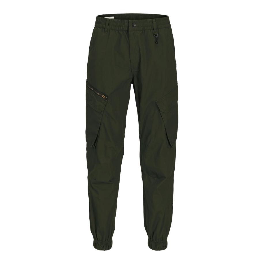 Jack & Jones JACK & JONES Cargobroek JPSTKANE ELLIOT donkergroen -