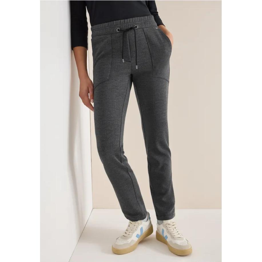 CECIL Casual broek Zwart