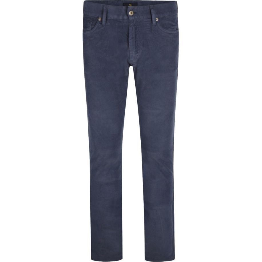 Steppin' Out Corduroy Broek Johnson Indigo Blauw Blauw
