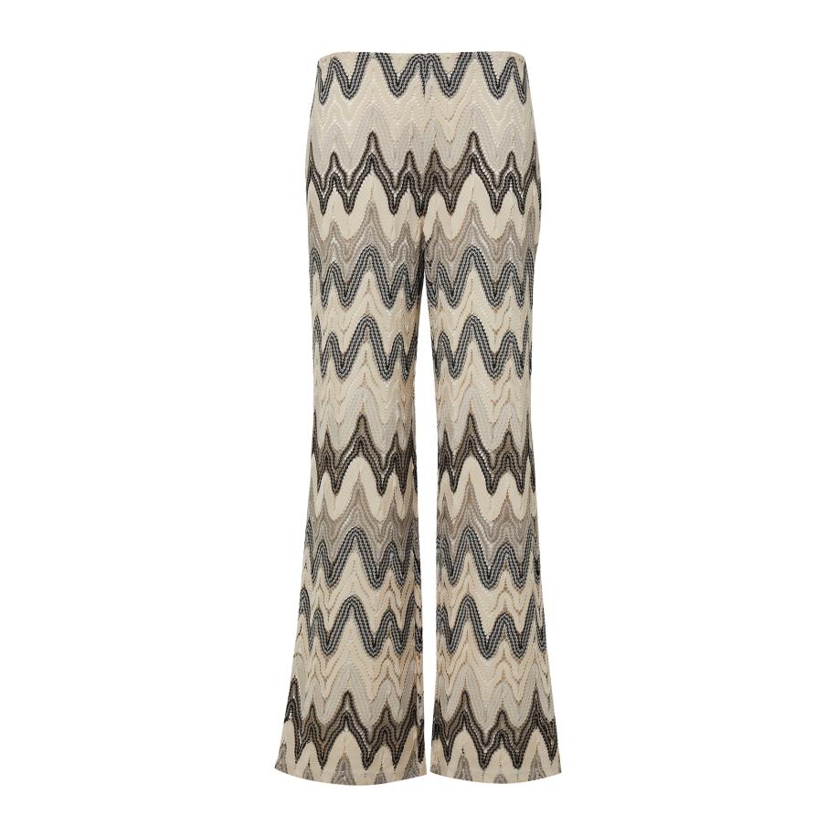 s.Oliver BLACK LABEL Broek beige / taupe / ecru / zwart Bruin