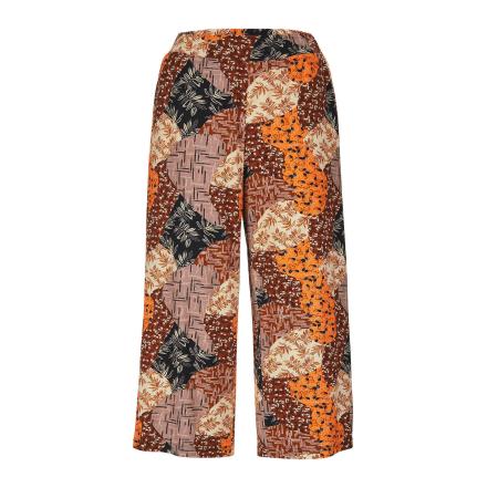 Goldner Goldner Broek Vera marine / mauve / oranje / donkerrood