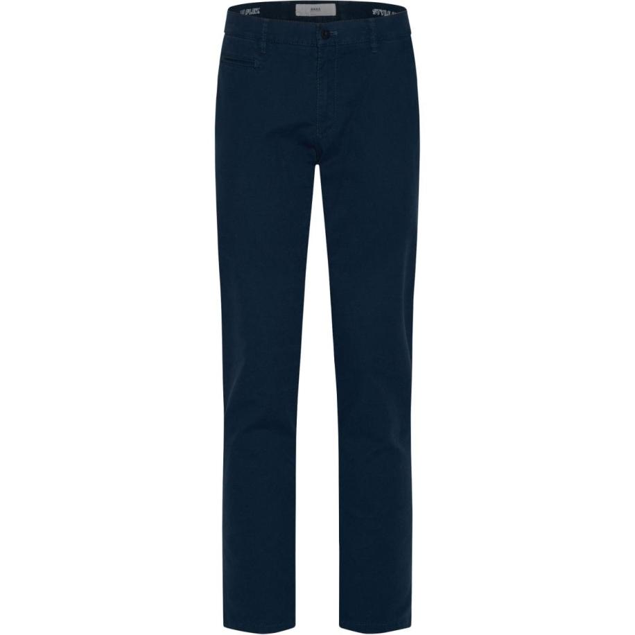 Brax Fabio In Chino indigo, Effen Blauw