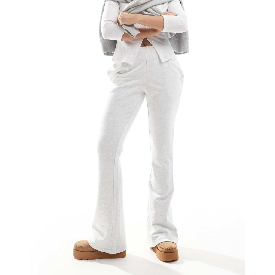 Cotton On Flare-joggingbroek van fleece in grijs, deel van co-ord set Grijs