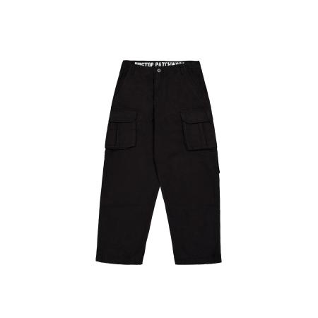 Alpha Industries ALPHA INDUSTRIES Cargobroek Ripstop Patchwork zwart