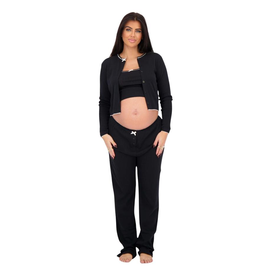 Reinders Broek Bow Ruffles Pj Zwart