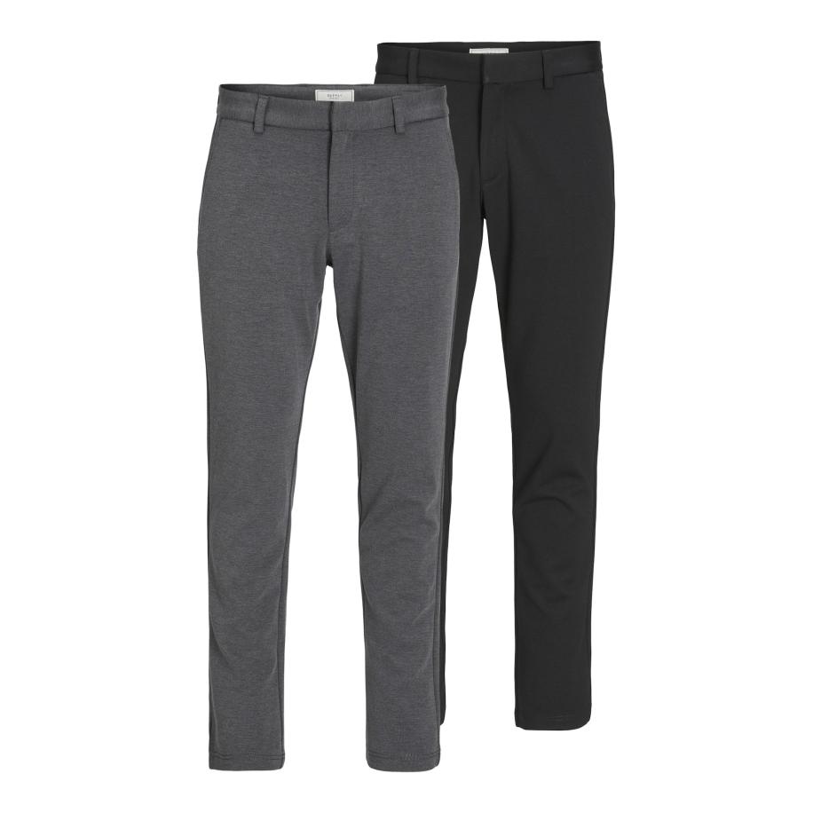 Jack & Jones JACK & JONES Chino JJWinston grijs gemêleerd / zwart -