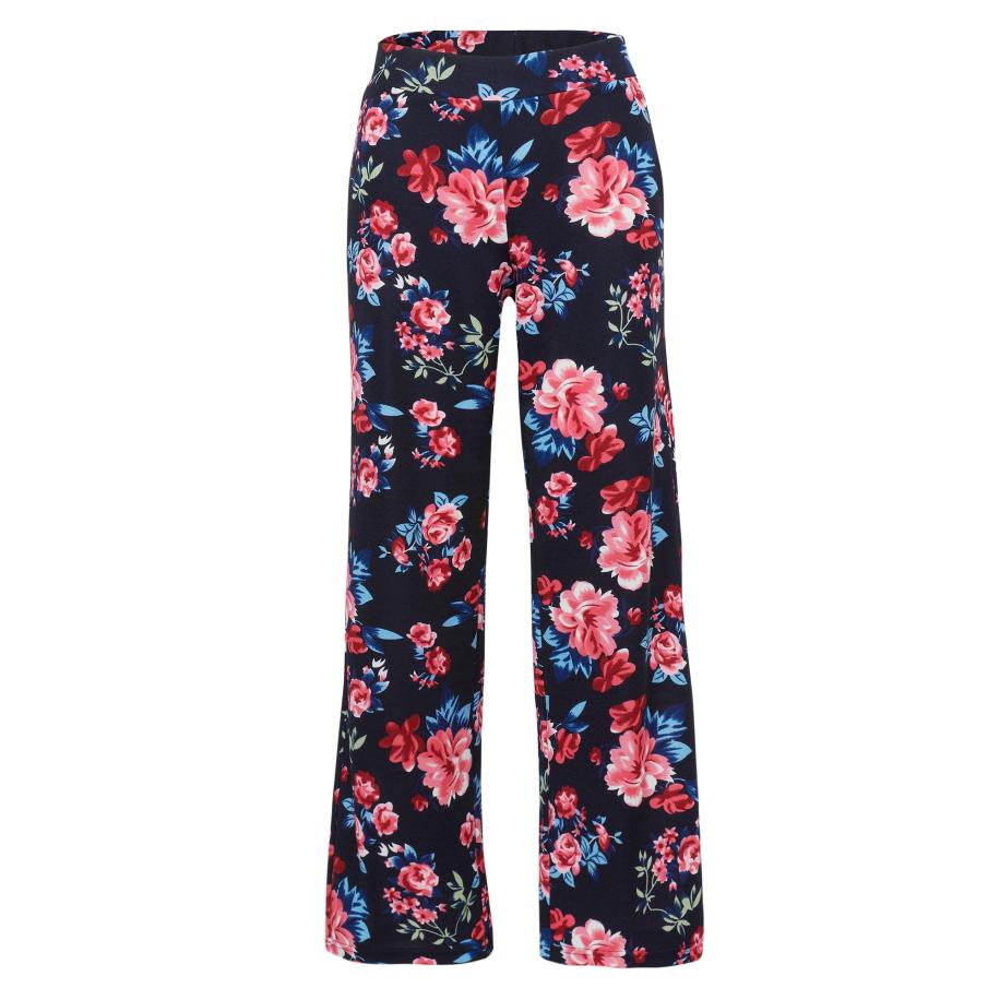 KOROSHI Broek blauw / navy / olijfgroen / pink / wit Blauw