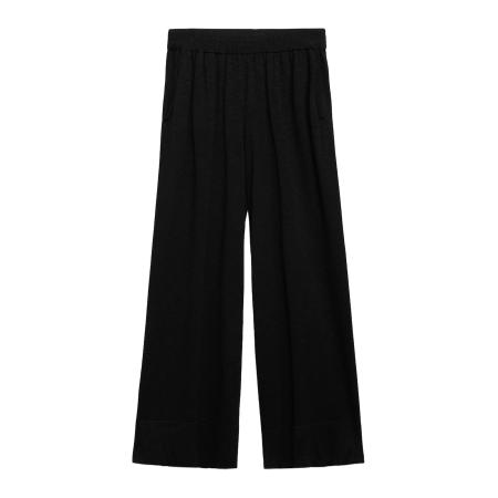 Mango MANGO Broek LUCRECIA zwart