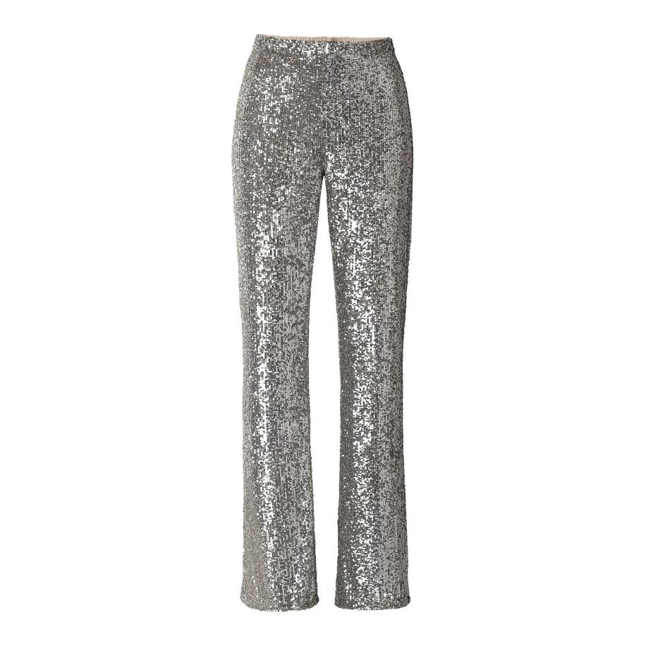 heine heine Broek zilver -