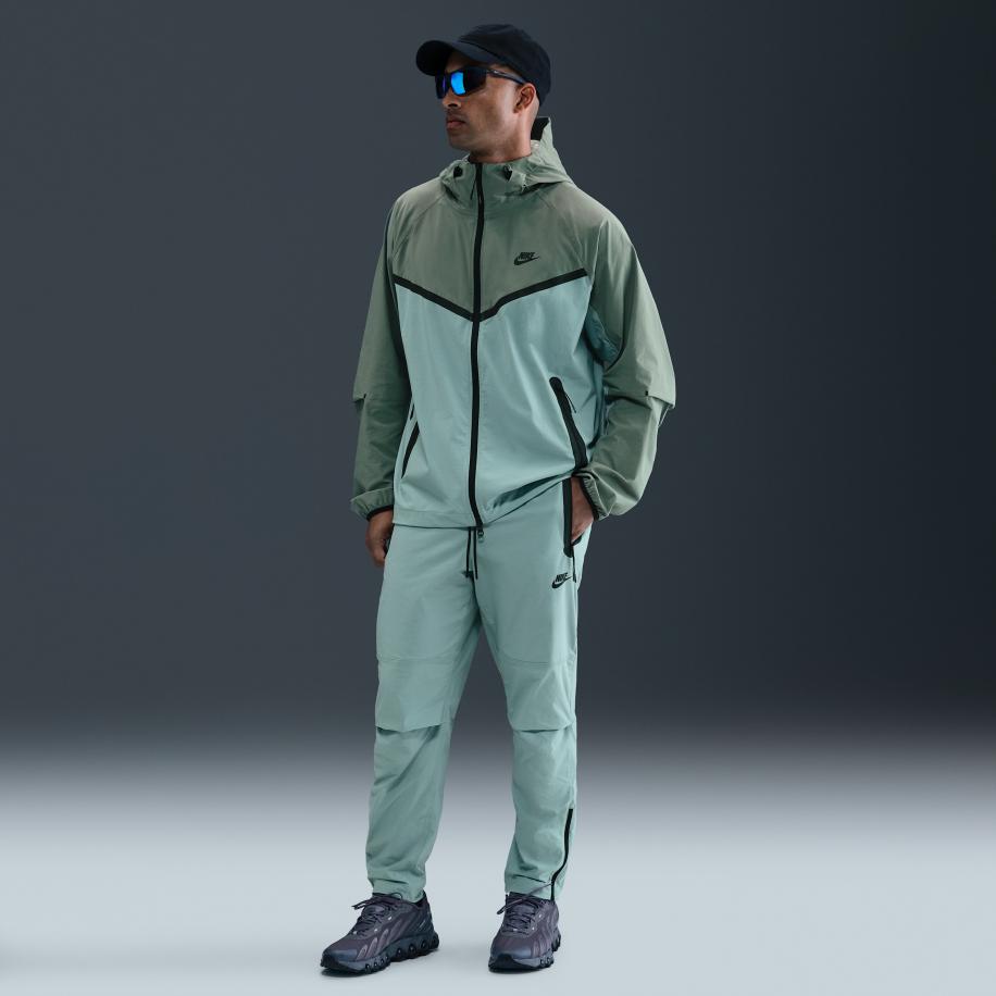 Nike Tech geweven herenbroek - Groen Groen