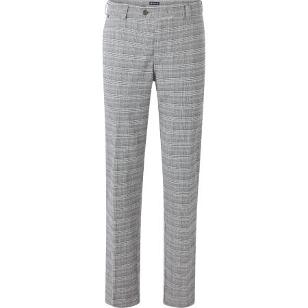 BABISTA Broek met platte voorkant grijs, Ruit