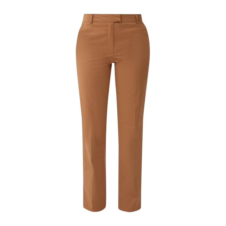 s.Oliver BLACK LABEL Pantalon lichtbruin Bruin