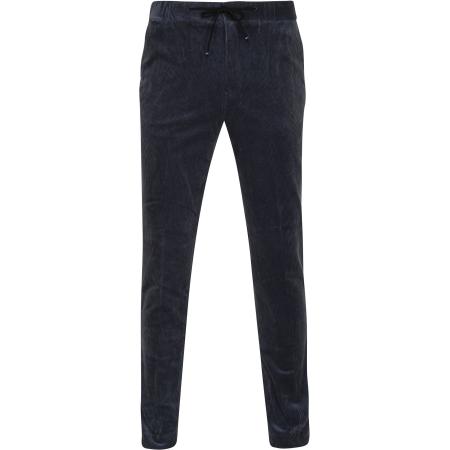 Scotch and Soda Warren Corduroy Broek Donkerblauw