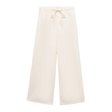 Mango MANGO Broek MERY ecru