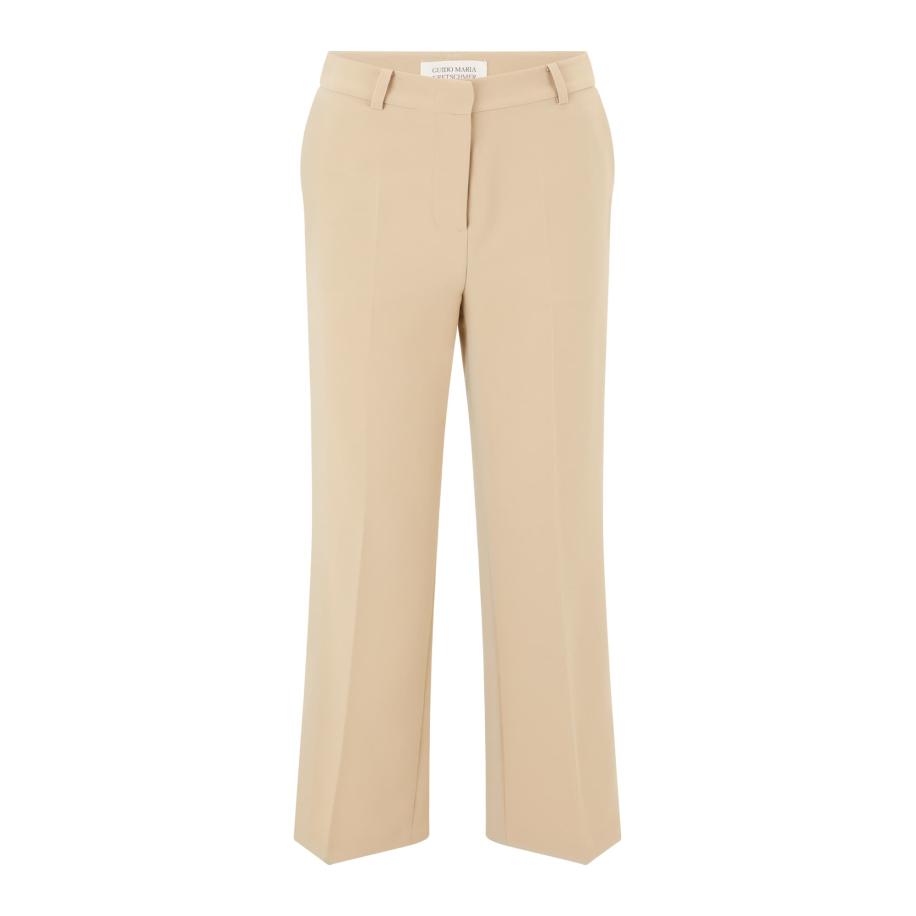 Guido Maria Kretschmer Women Bandplooibroek Jeromina beige Bruin