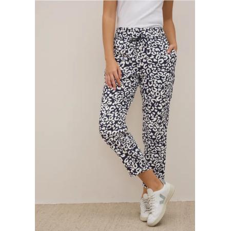 CECIL Gedessineerde Loose Fit broek