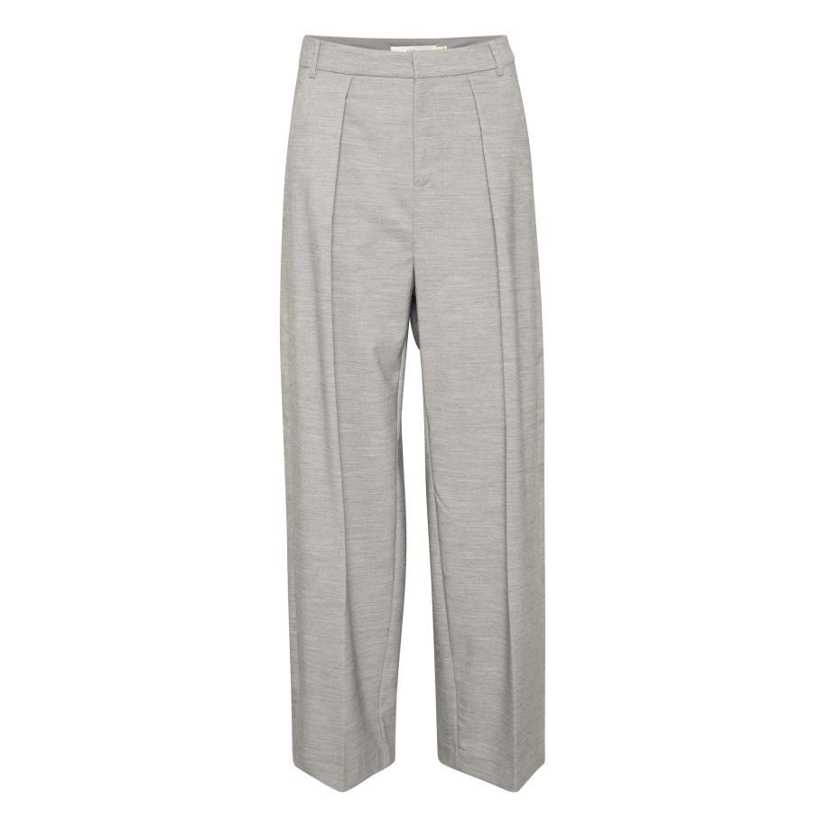 InWear InWear Pantalon Khail grijs gemêleerd -