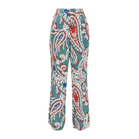 s.Oliver Bandplooibroek groen / gemengde kleuren