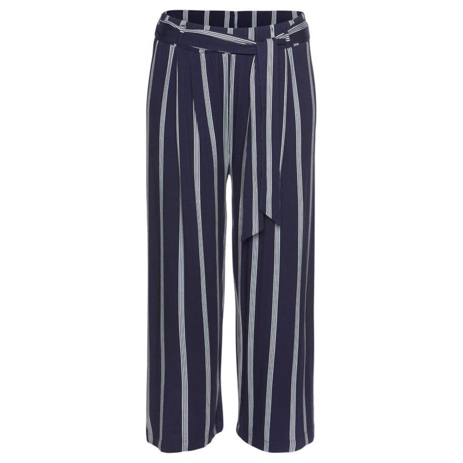 Lascana LASCANA Broek navy / wit -