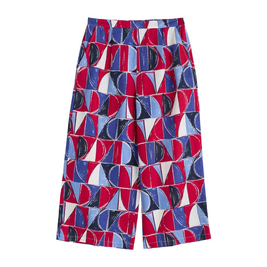 Seasalt Cornwall Seasalt Cornwall Broek Peaceful Haven blauw / rood / wit -