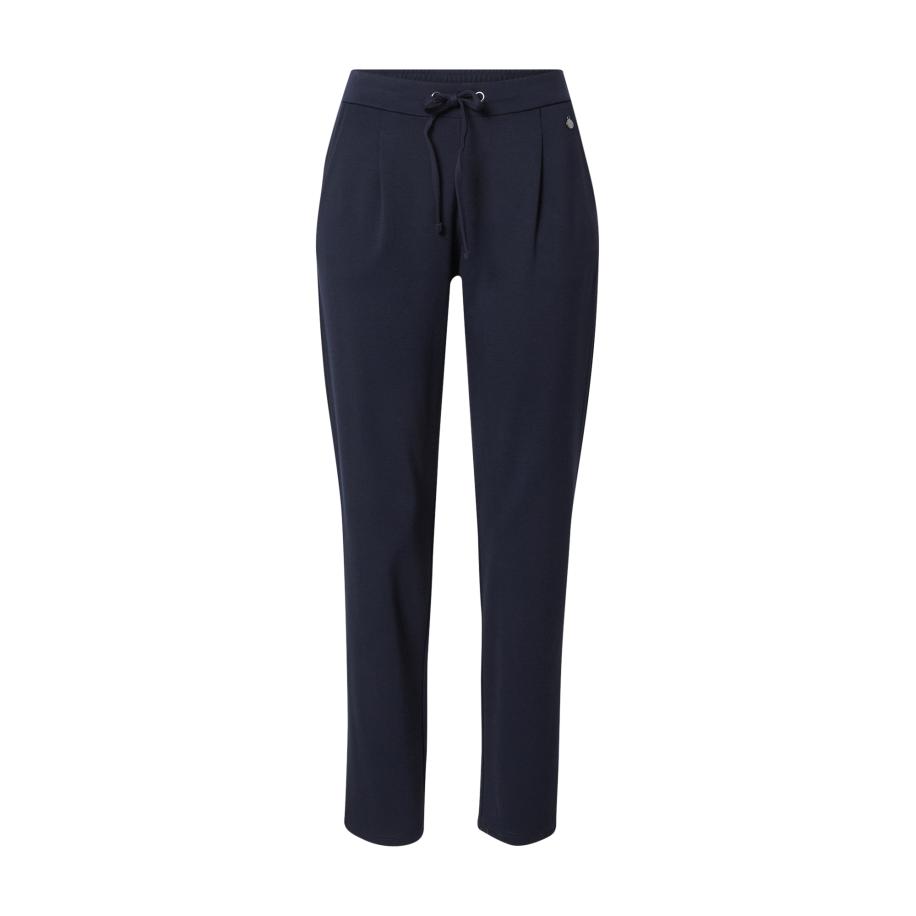 Fransa Fransa Bandplooibroek FR ZASTRETCH nachtblauw -