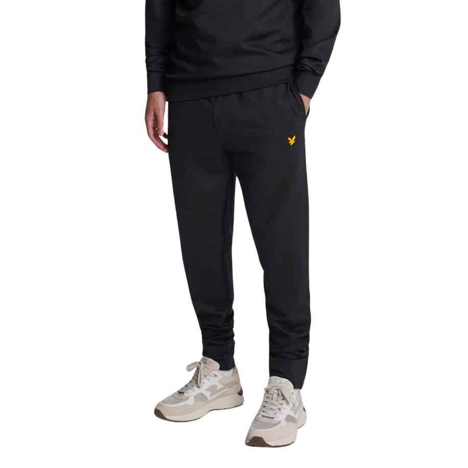 Lyle & Scott Fly Fleece Broek Zwart